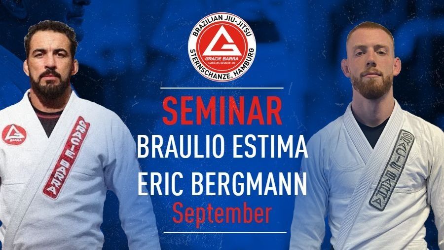 BJJ Seminar with Braulio Estima and Eric Bergmann in September