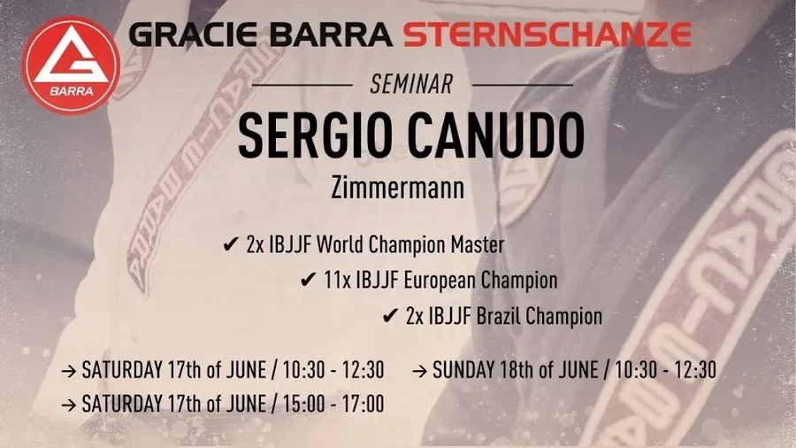 BJJ Seminar and Graduation with Sergio Canudo Zimmermann.