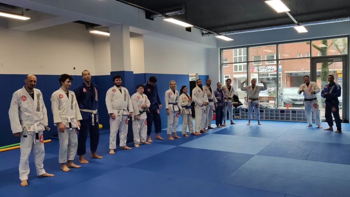 gracie barra sternschanze training session